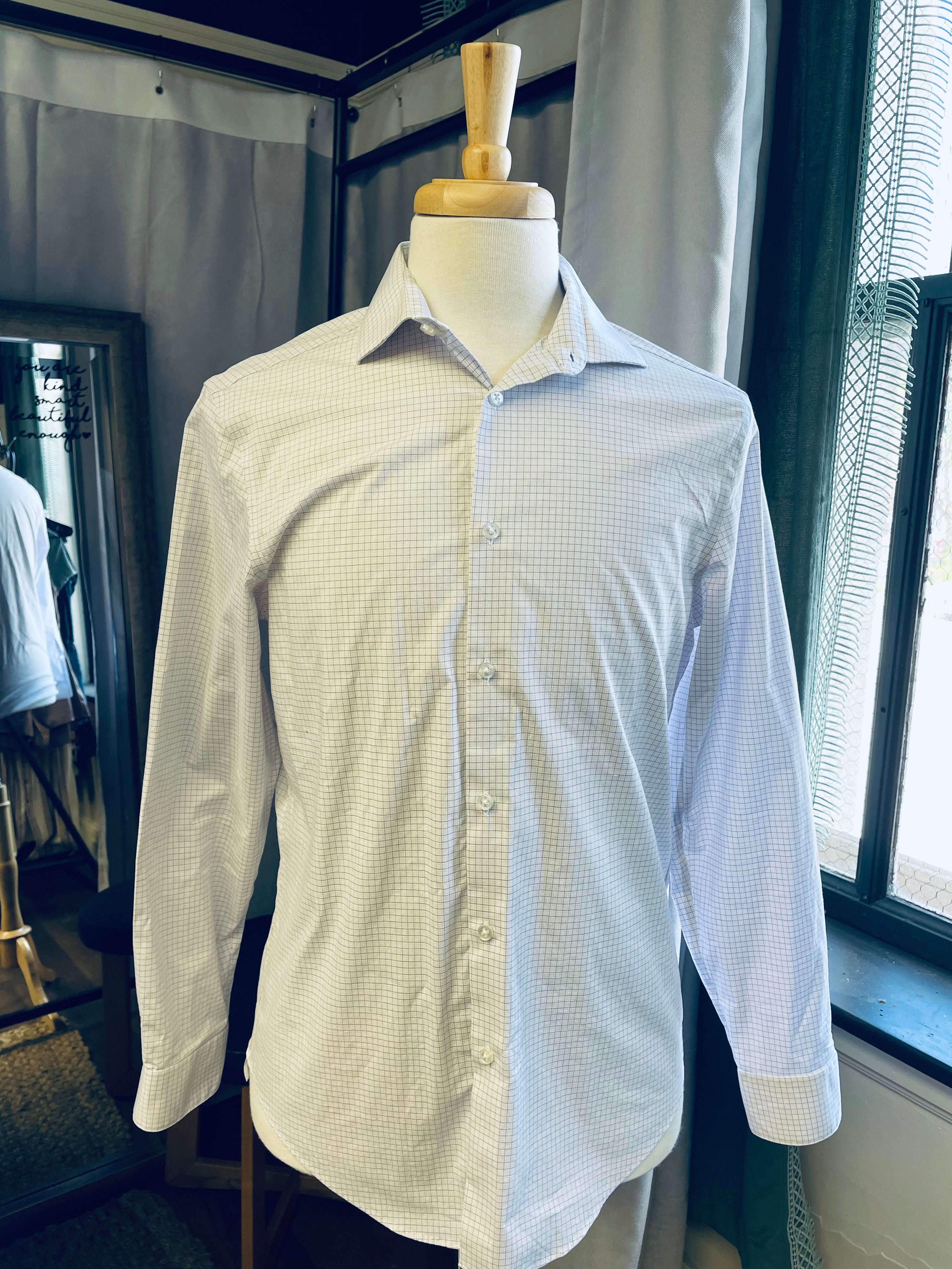 Calvin Klein Steel + Slim Fit Stretch Men's Button Down (M)