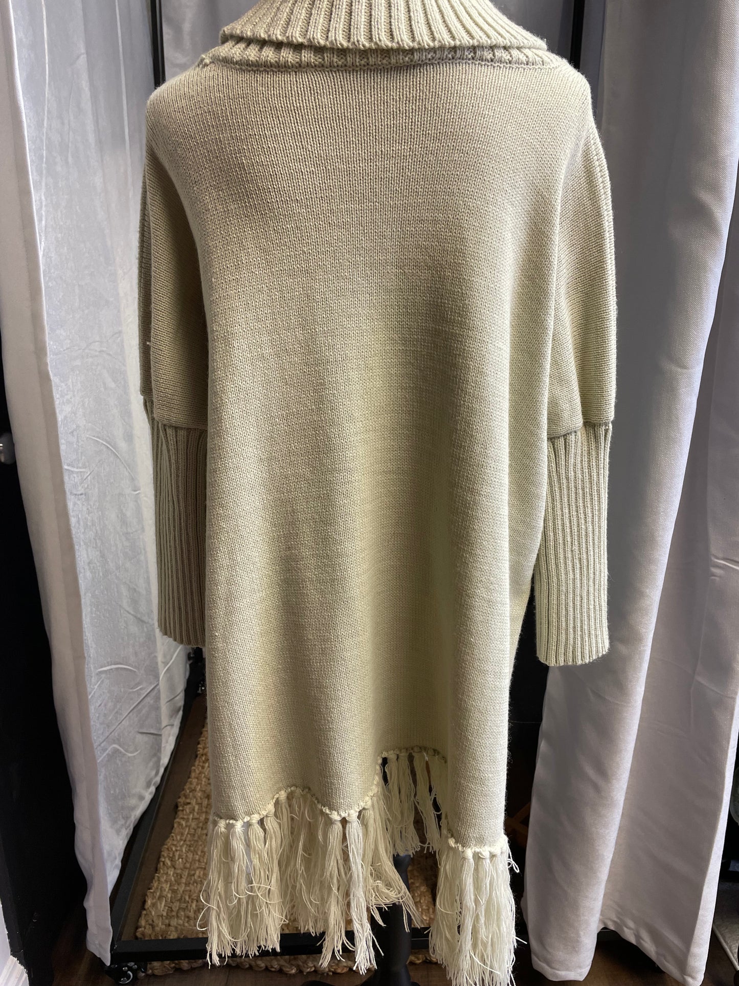 Cowlneck Sweater Shawl (OS)