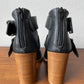 Soles Black Buckle Heels (6)