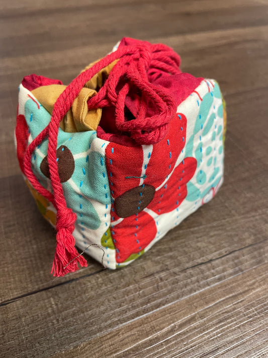 Handmade 4" Japanese Rice Pouch