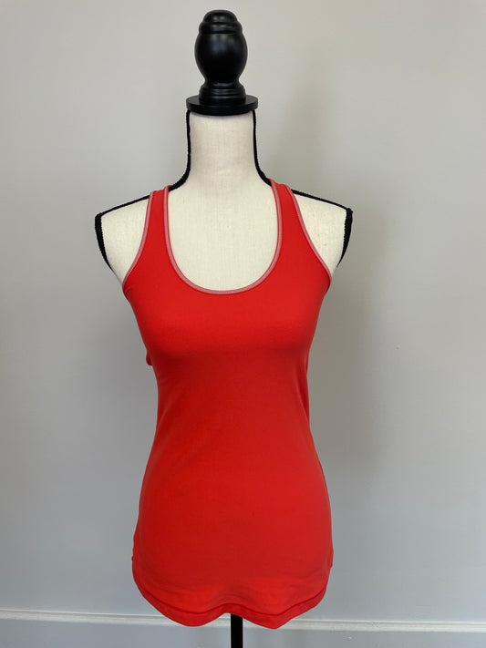 Lululemon Fitted Red Reversible Tank (2)