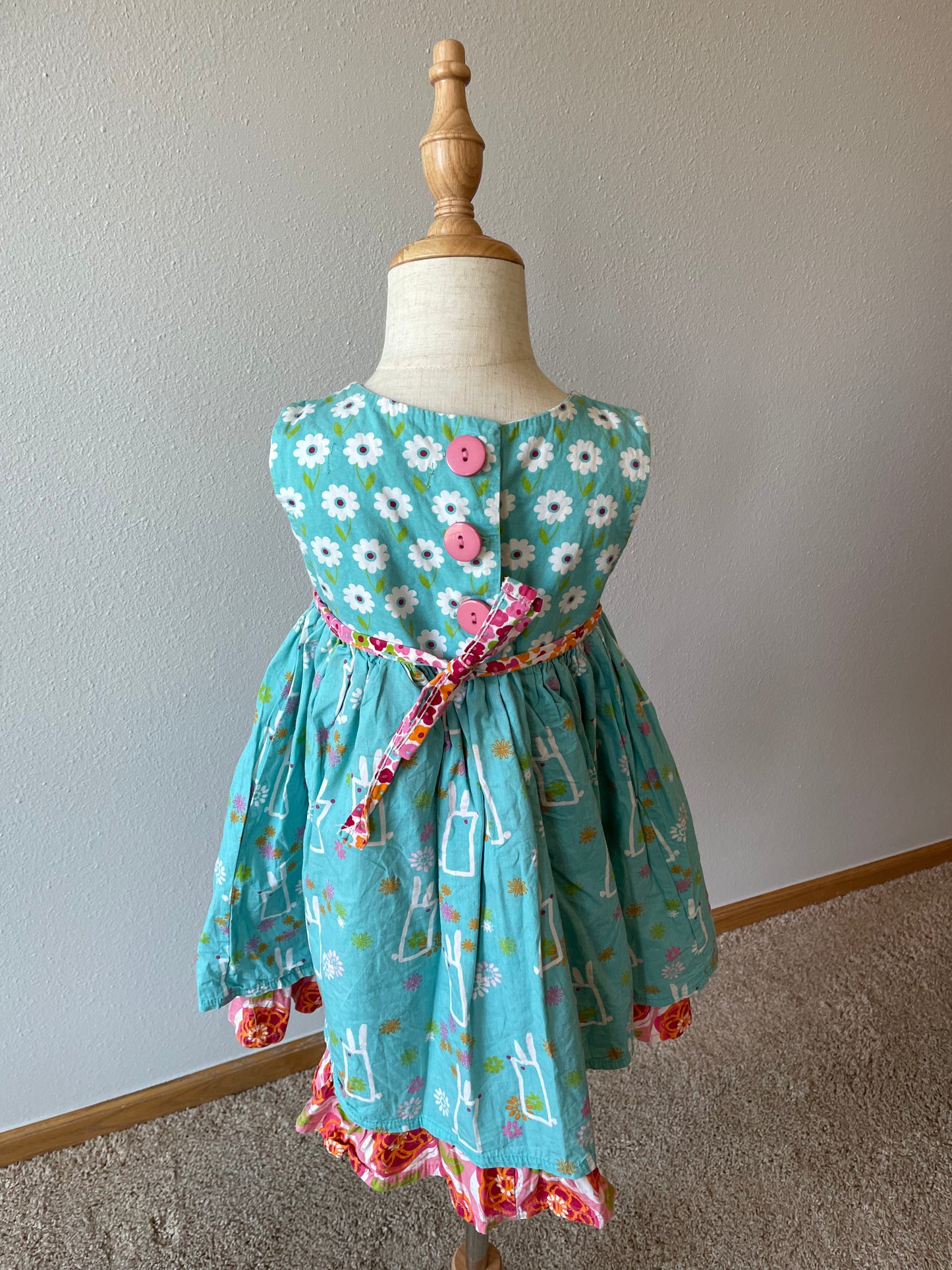 Jelly the Pug Dress (4T)