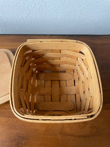 Longaberger Teaspoon Basket & Lid