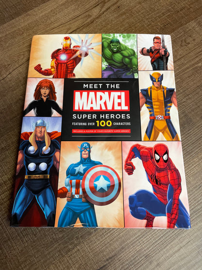 Meet the Marvel Superhero's Hardcover Book