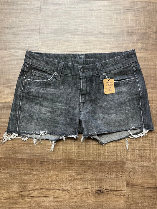 Seven 7 Black Jean Shorts (27)