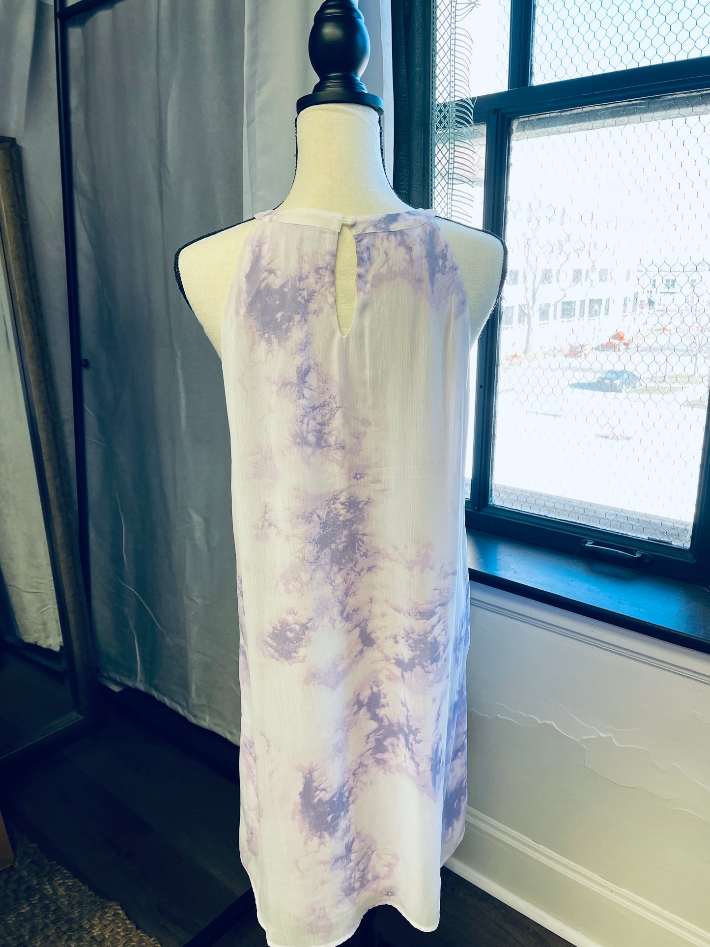 Paper Crane Violet Summer Dress (L)