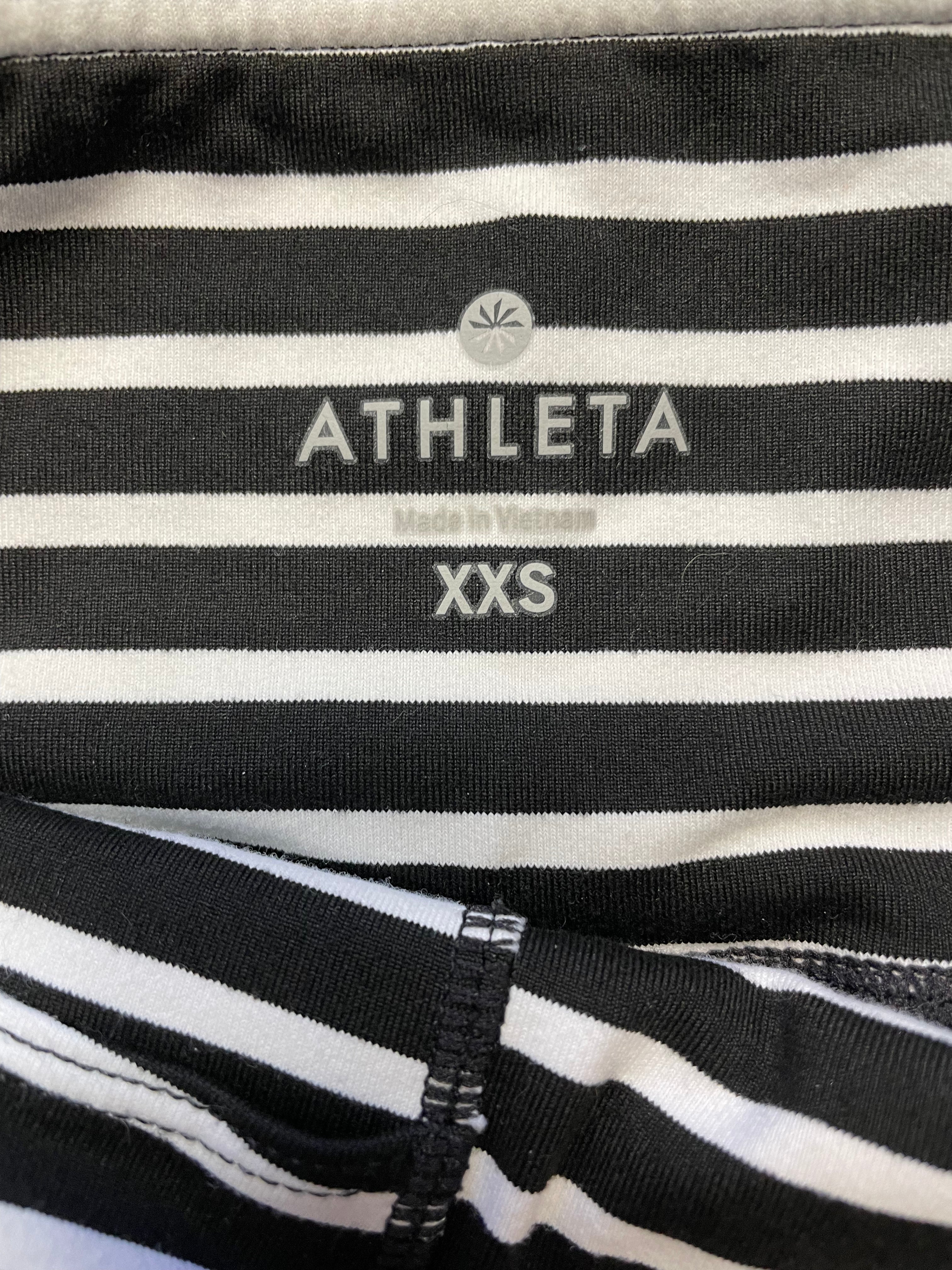 Athleta Striped Leggings (XXS)