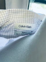 Calvin Klein Steel + Slim Fit Stretch Men's Button Down (M)
