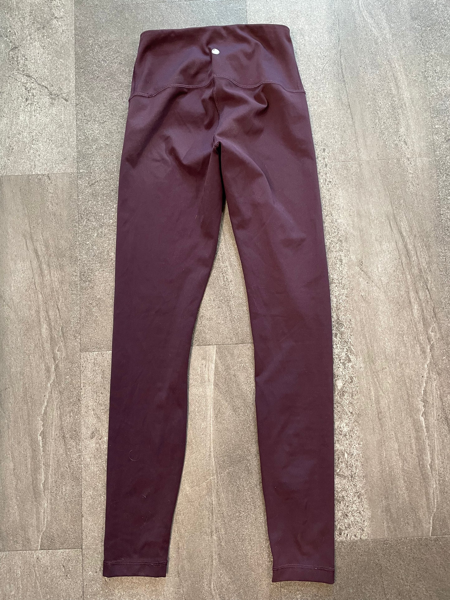 Yogalicious Lux Maroon Leggings (XS)