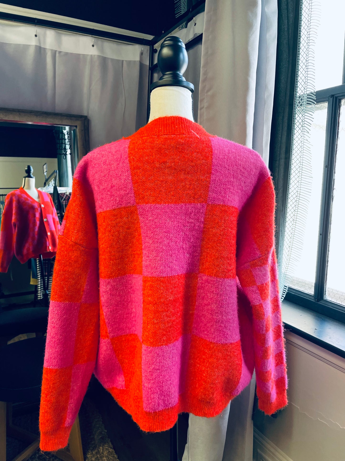 Shop Neighbor Plaid Sweater (S)
