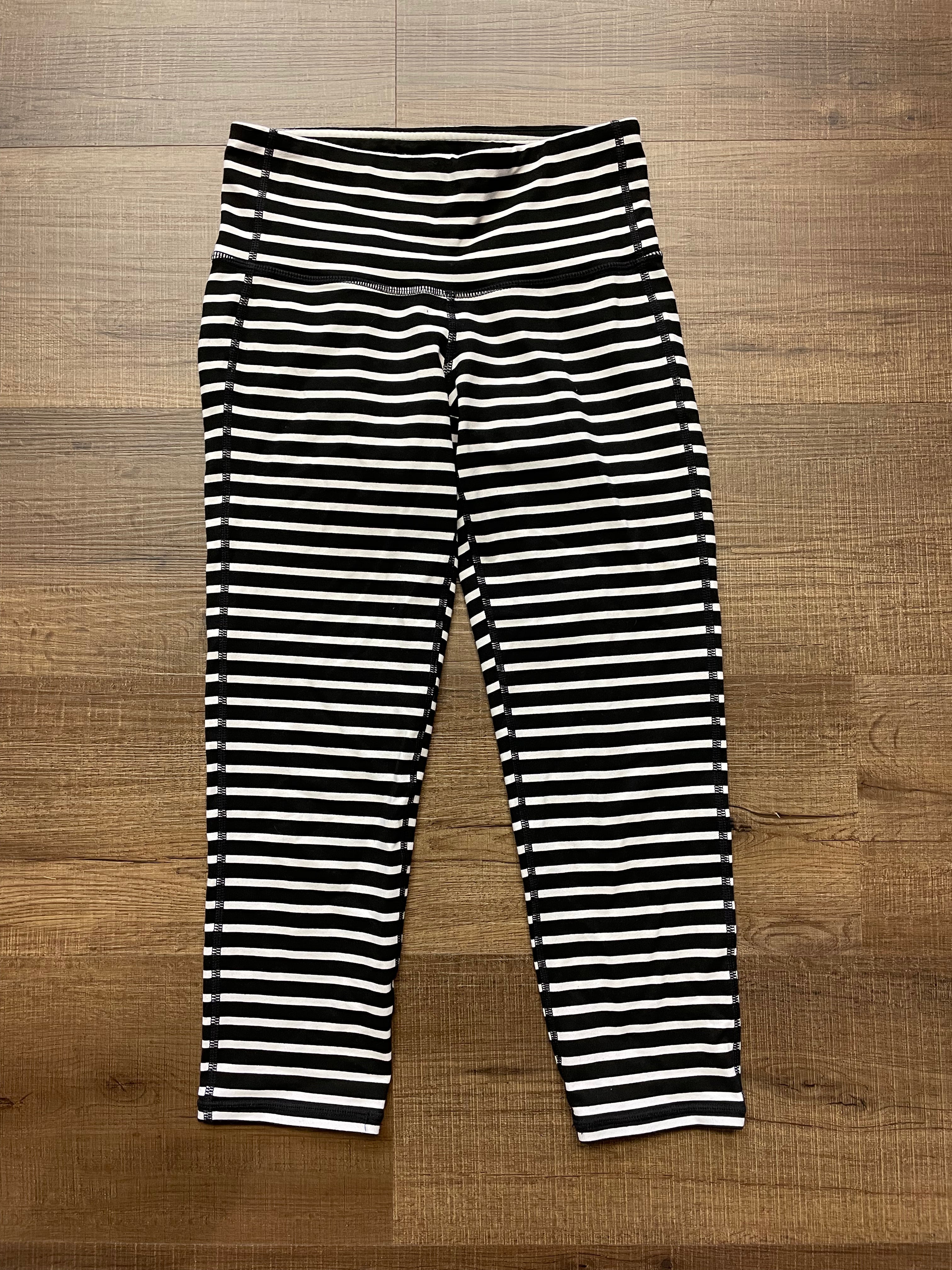 Athleta Striped Leggings (XXS)