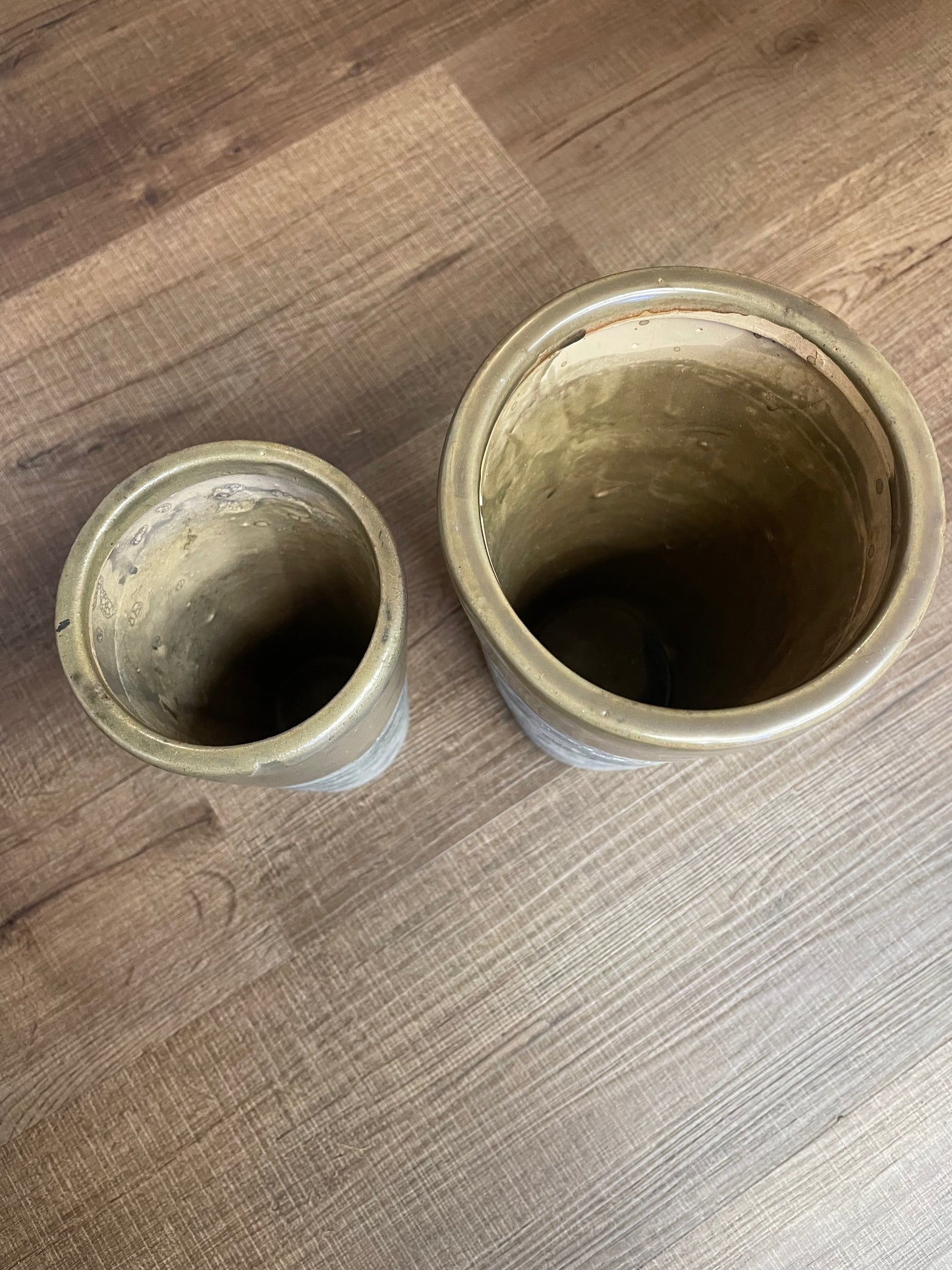 Set of Clay Vases