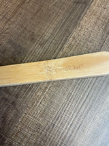Pampered Chef Bamboo Slotted Spatula Spoon