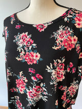 Elle Floral Top (XL) - BinxBerry Consignment