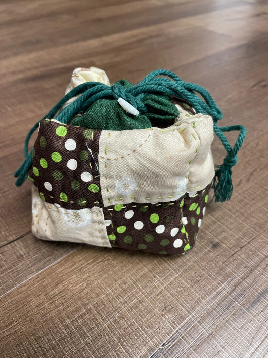 Handmade 4" Japanese Rice Pouch