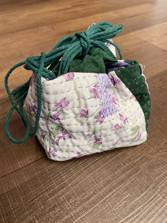 Handmade 5" Japanese Rice Pouch