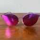 Balenciaga Violet Mirrored Sunglasses