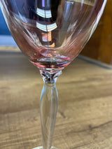 Purple Iridescent 8" Wine Glasses (set of 2)