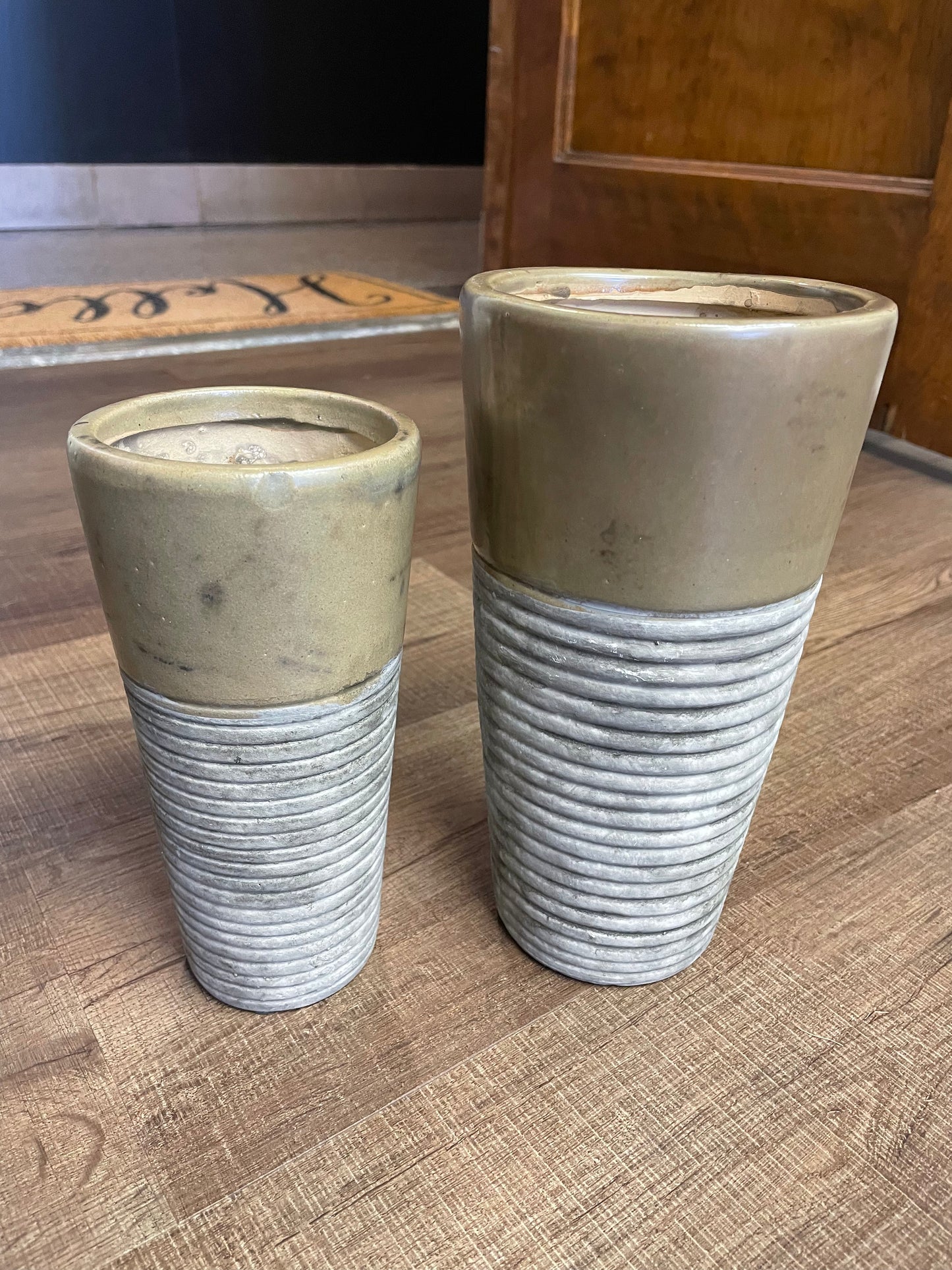 Set of Clay Vases