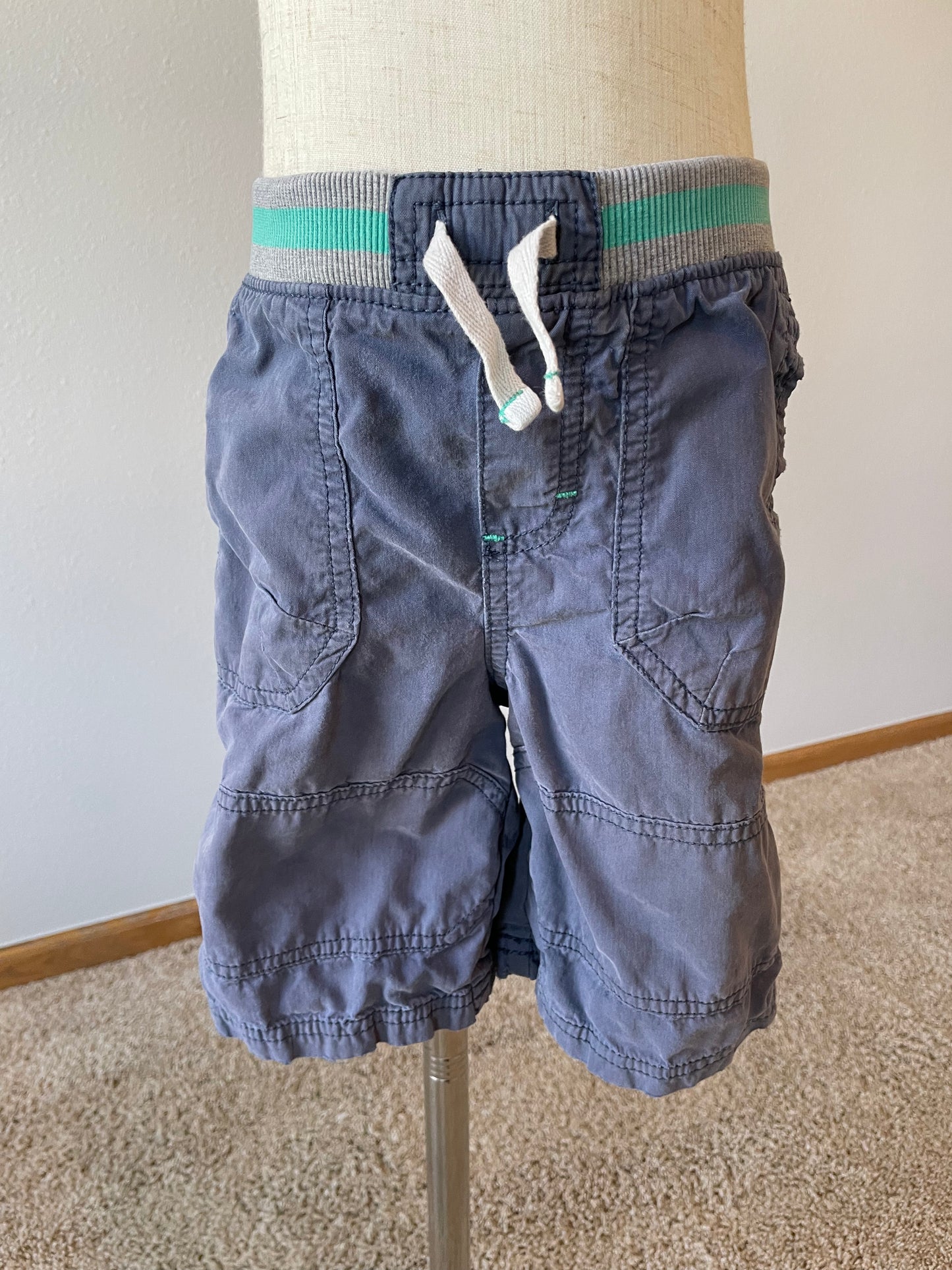 Cherokee Blue Cargo Shorts (3T)