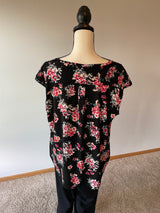 Elle Floral Top (XL) - BinxBerry Consignment