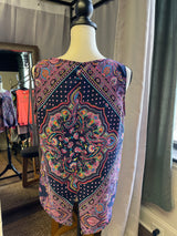 Renee C Sleeveless Top (L)