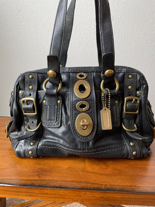 Coach Legacy Leather Lily 65th Anniversary Satchel Bag