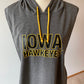 Zoozatz Iowa Hawkeye Sleeveless Top (XL)