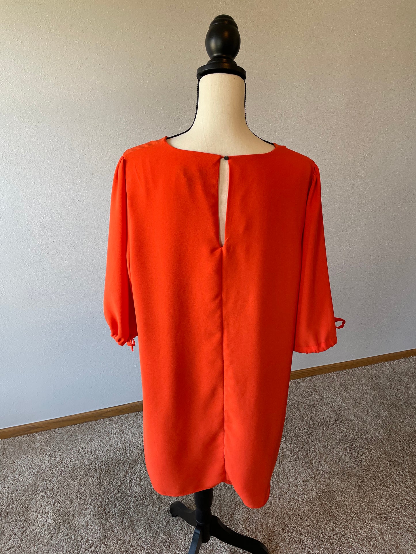 Mossimo Orange Shift Dress (XXL)