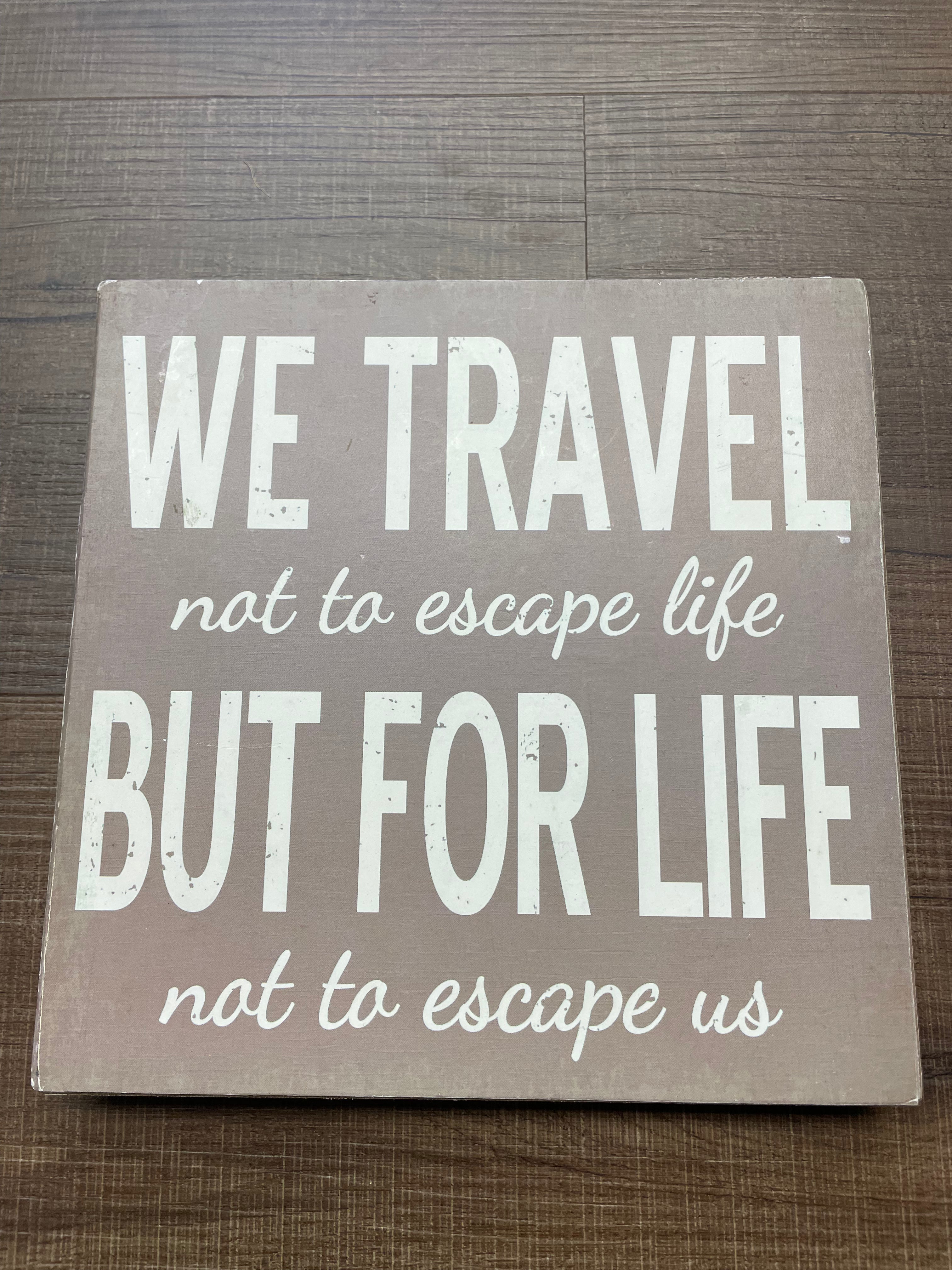 Gallery Wall Quote Plaque