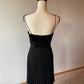 Alex Evenings Velvet and Pleat Dress (6P)