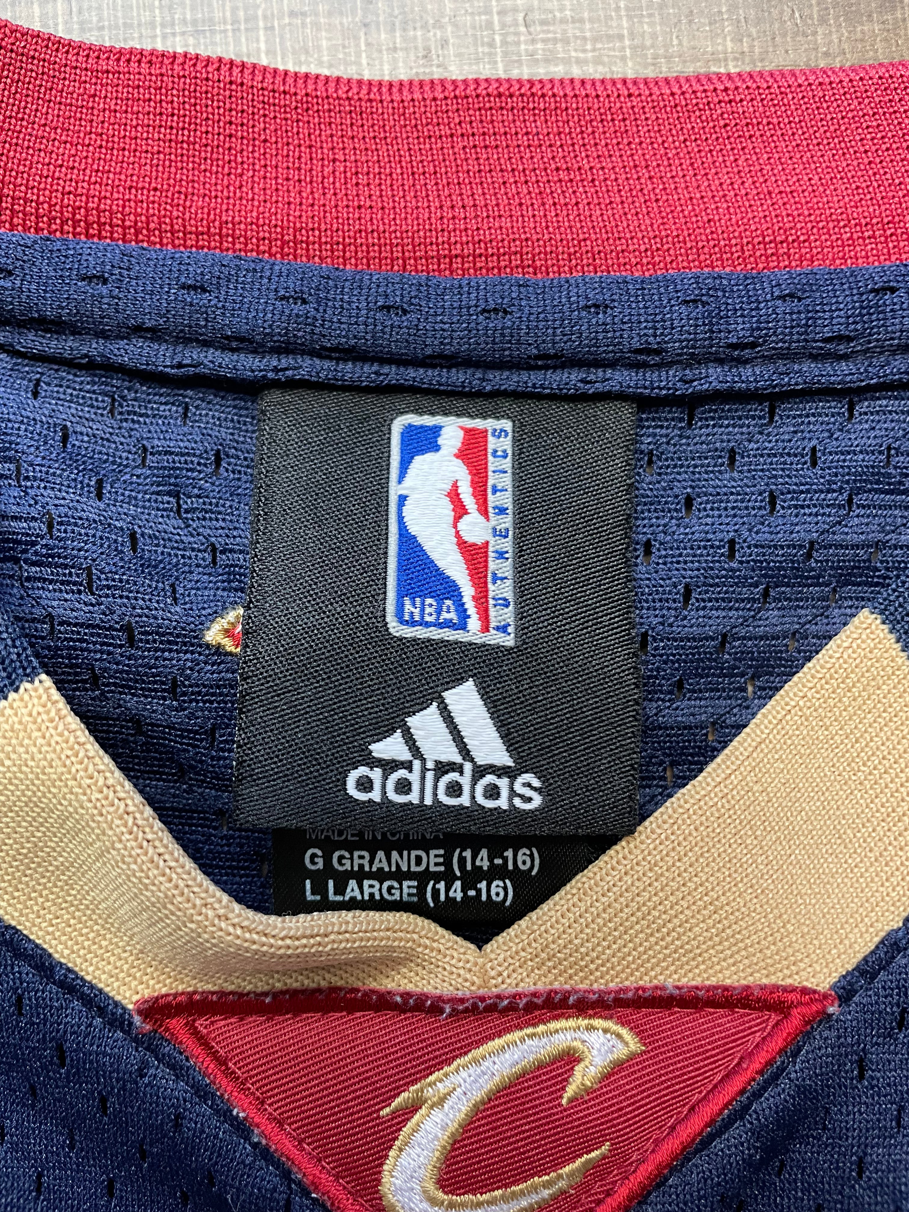Adidas NBA Cleveland Cavaliers LeBron James #23 Jersey (YLG)