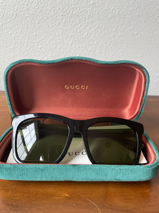 Gucci Green Sunglasses