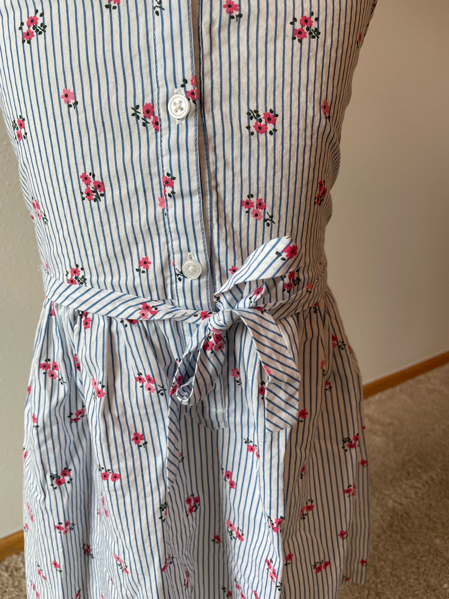 Carter's Kid Sleeveless Tie Dress (6X)