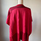 Cabi Red Poncho Sweater (XS/S)