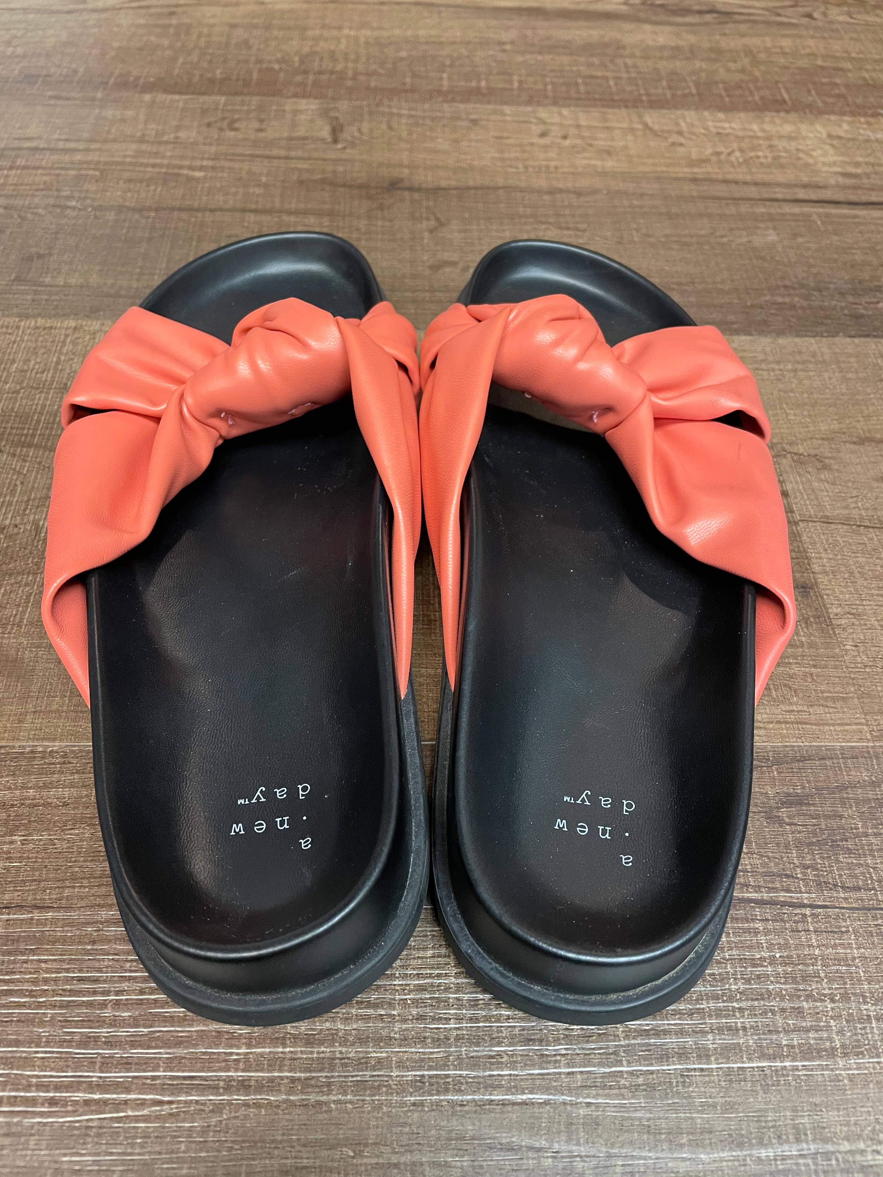 A New Day Faux Leather Sandals (9.5)