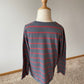 Old Navy Gray Striped Knit Shirt (5T)