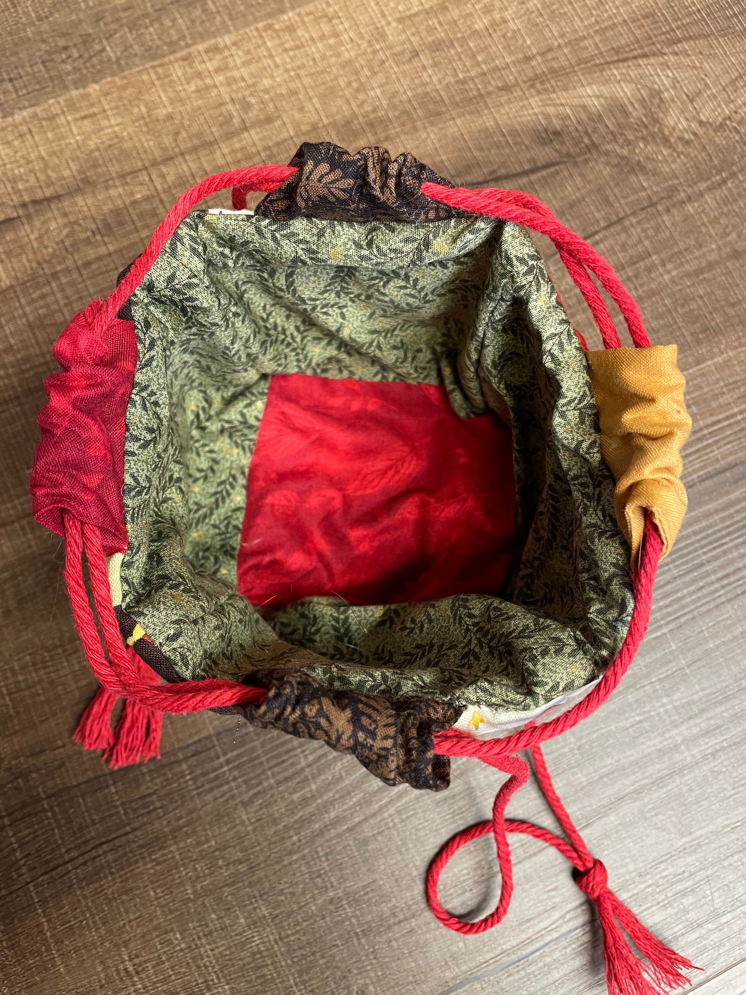 Handmade 4" Japanese Rice Pouch