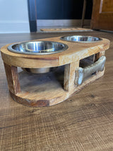 Dog Food & Water Station