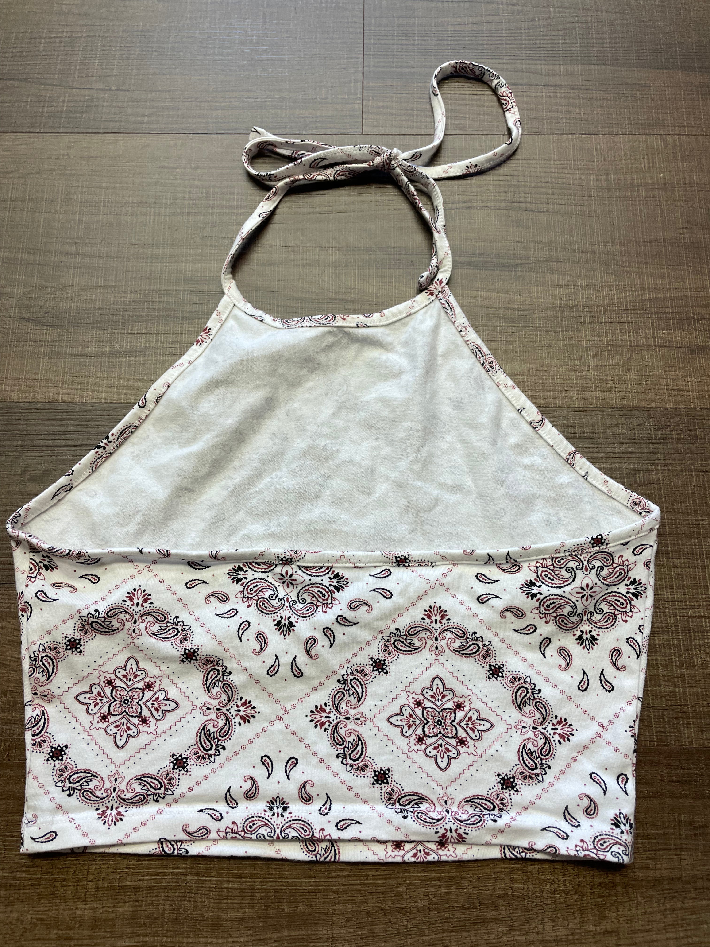 Forever 21 Cropped Halter Top (S)