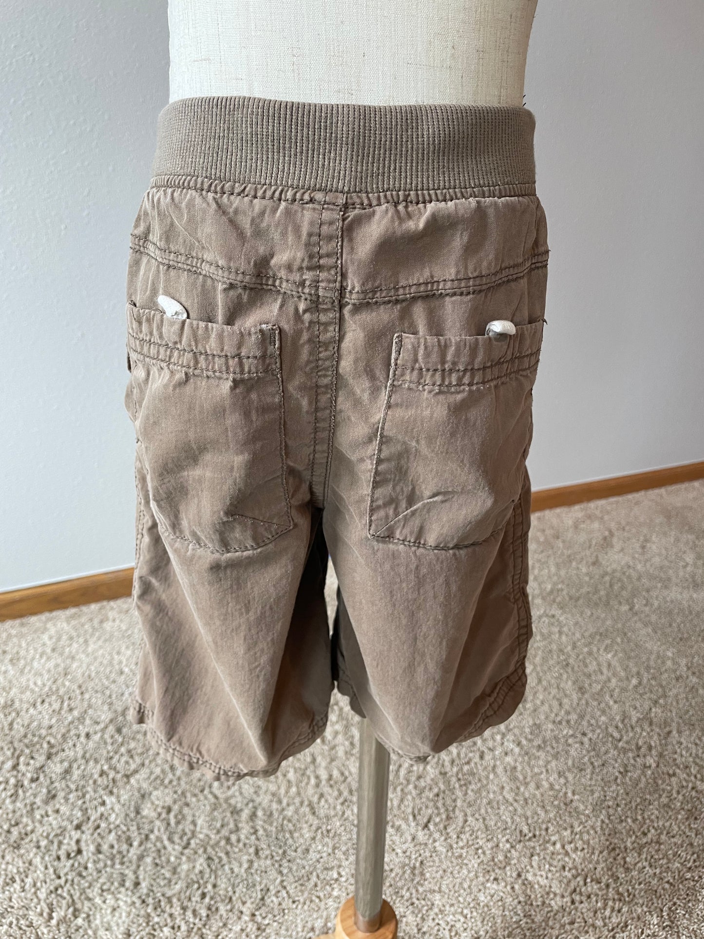 Cherokee Dark Tan Cargo Shorts (3T)