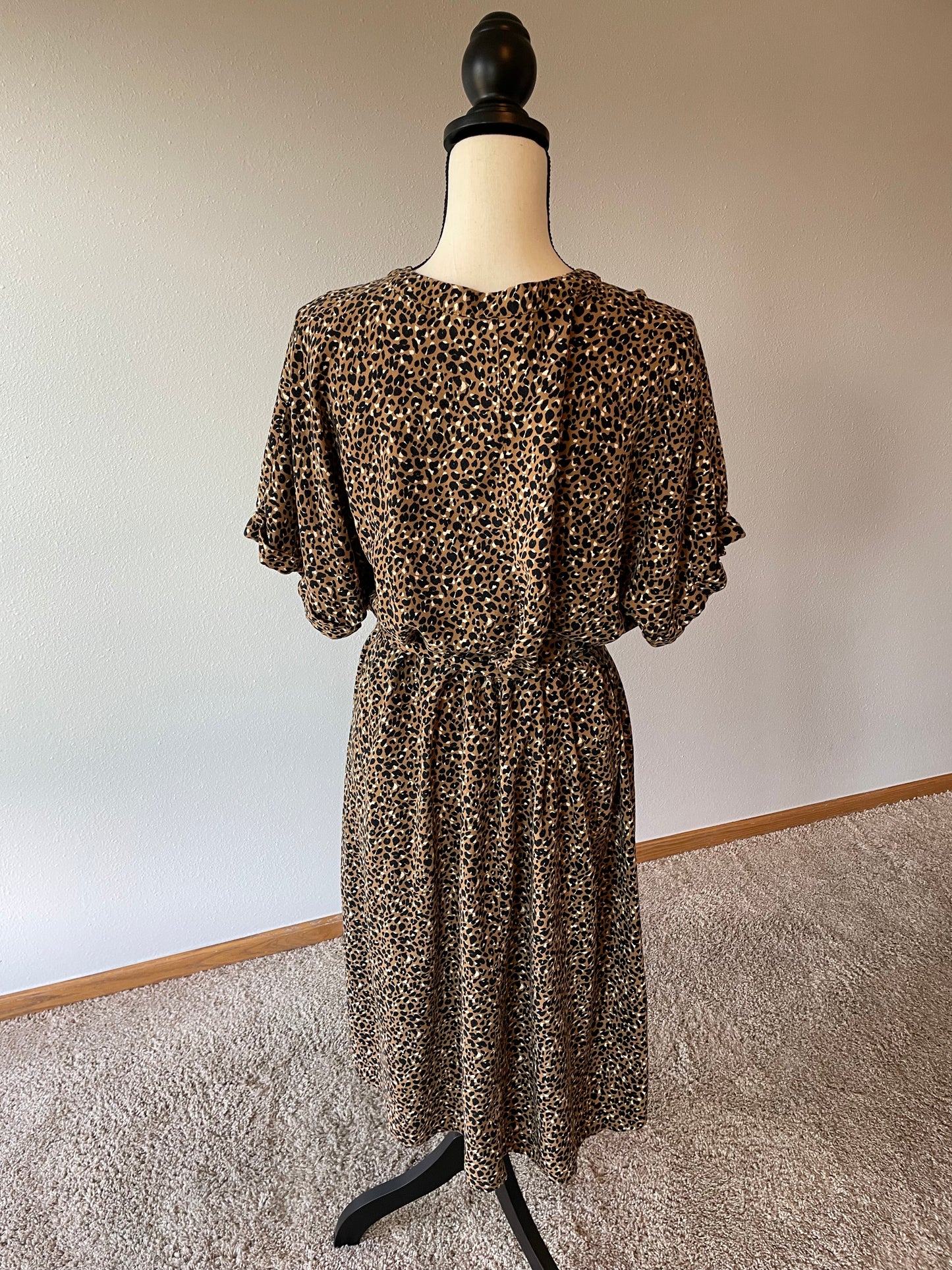 Ava & Viv Leopard Print Dress (XL)