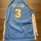 Adidas NBA Denver Nuggets Allen Iverson #3 Jersey (YLG)
