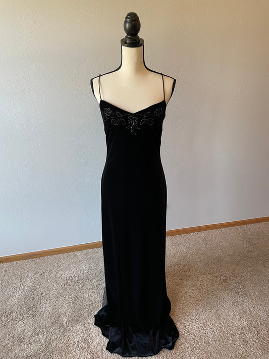 Dave & Johnny Black Formal Dress (9/10)