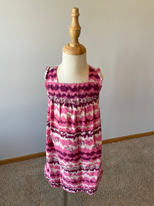 Old Navy Pink Sleeveless Butterfly Dress (4T)