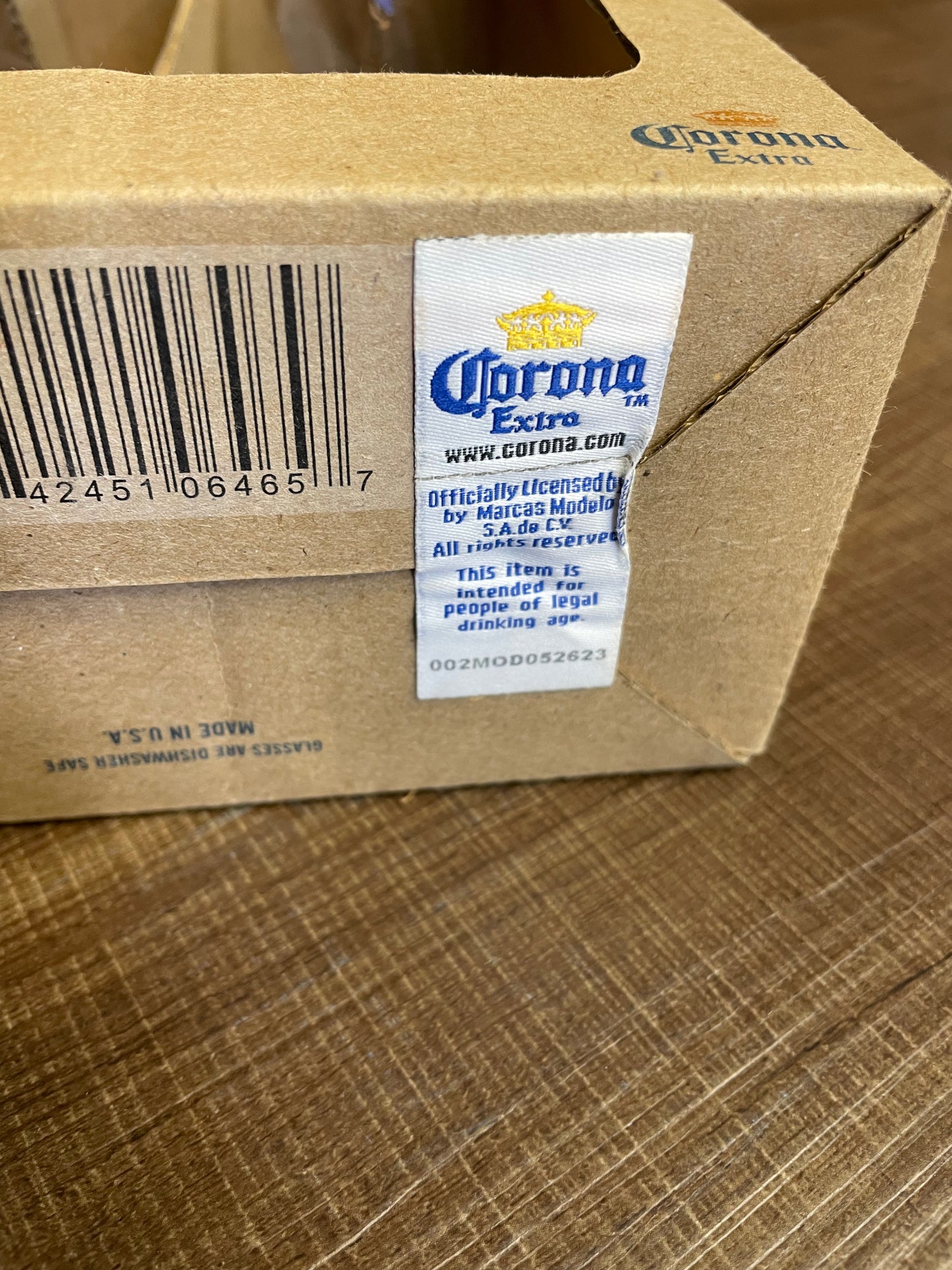 Corona Pilsner Glasses Pack
