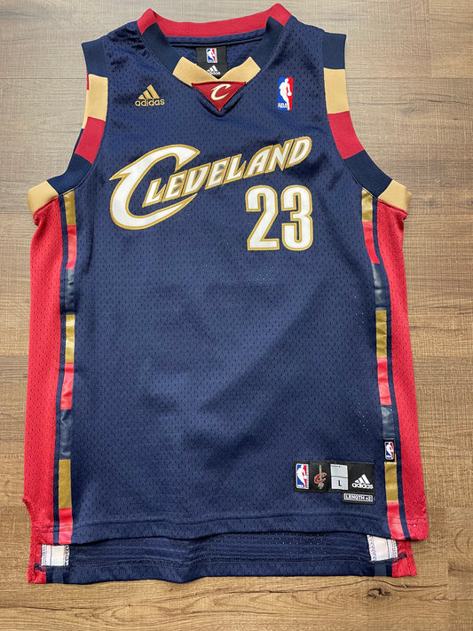 Adidas NBA Cleveland Cavaliers LeBron James #23 Jersey (YLG)