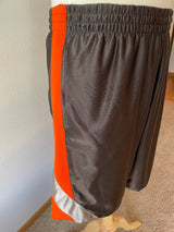 Gray and Orange Athletic Shorts (XXL) - BinxBerry Consignment