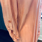 Chicos Light Orange Rayon Button-Down (2/M)
