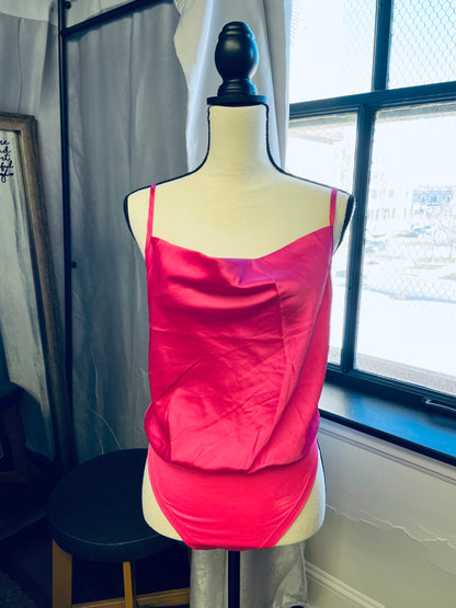 Shein Pink Bodysuit (S)